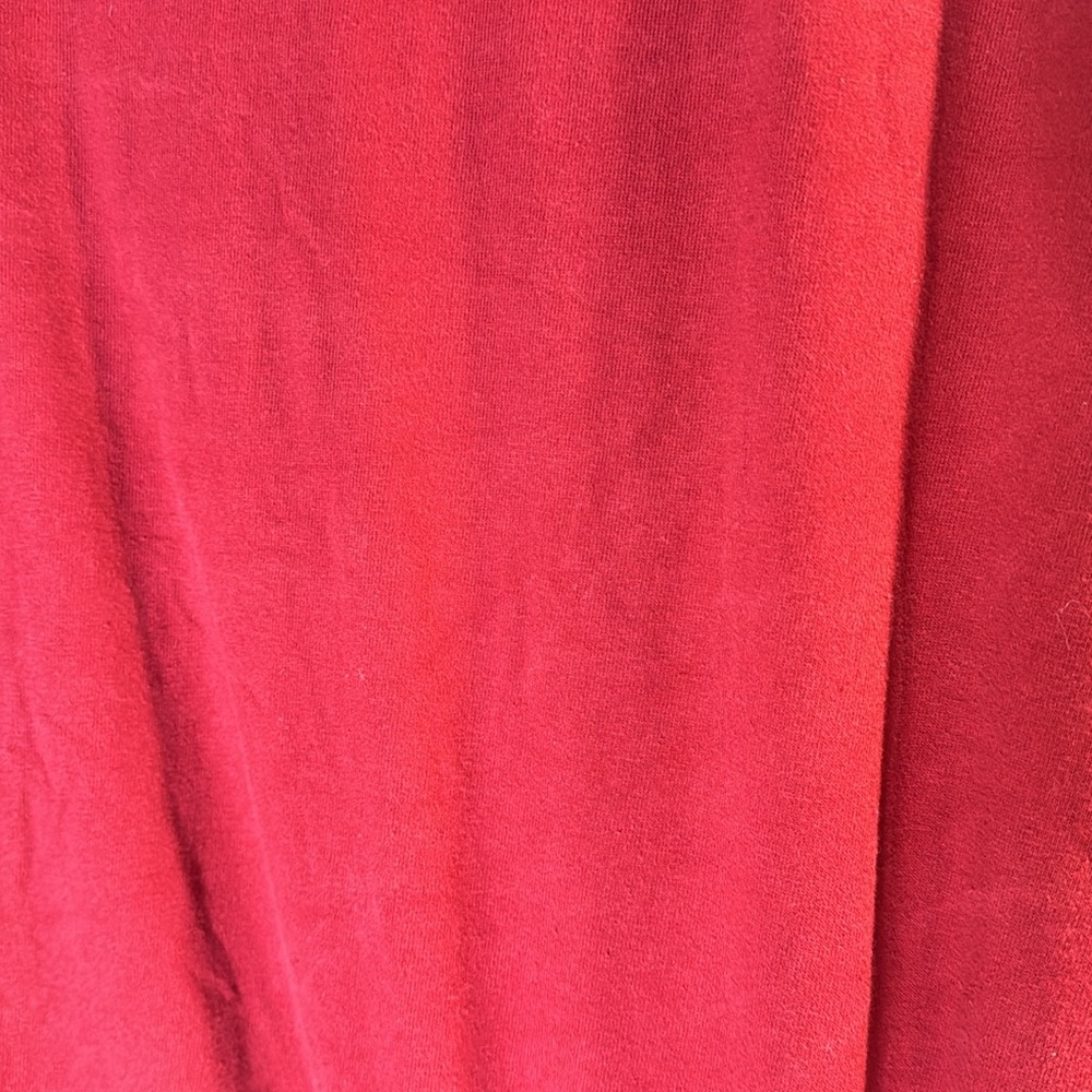 Brick red long sleeve tee shirt - Picture 8 of 10